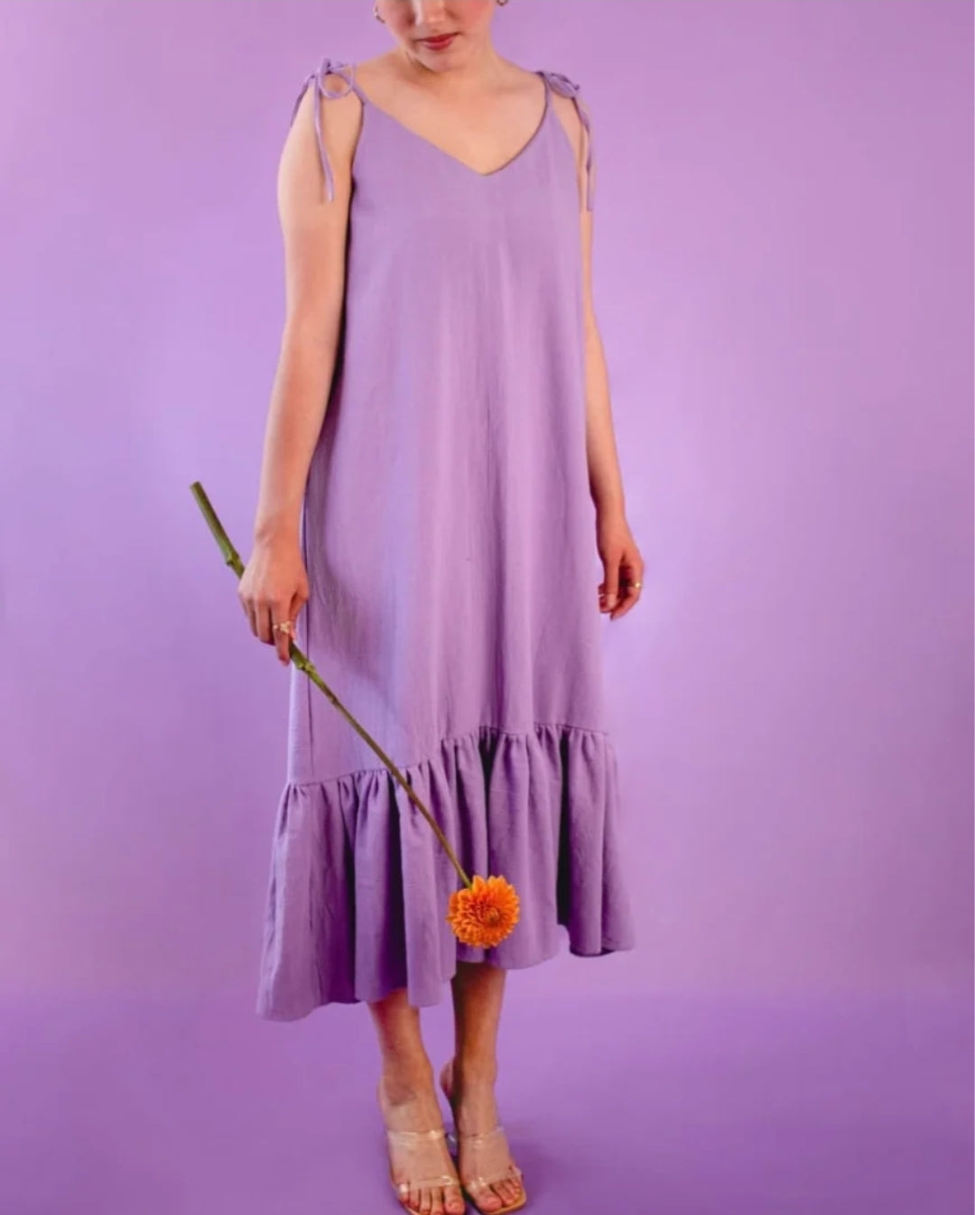 Vestido Malva 100%Algodón